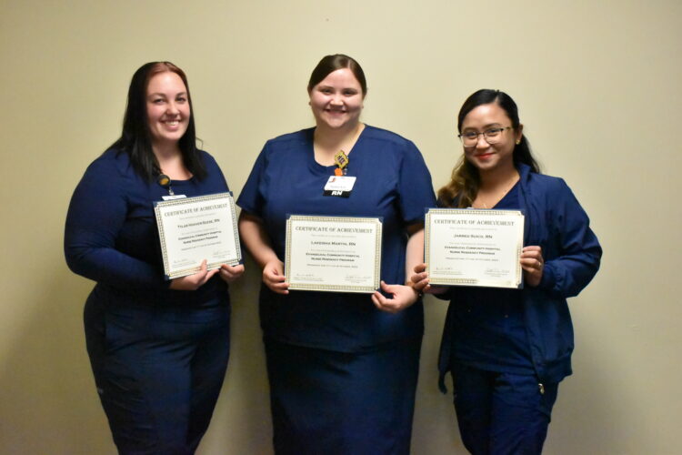 Evangelical hospital graduates latest nurse program class